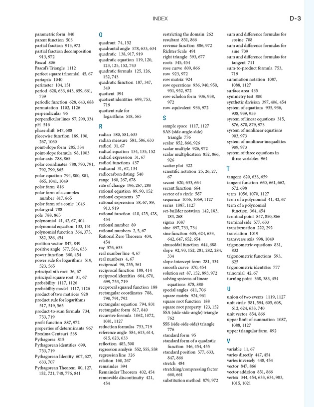 Algebra and Trigonometry - 